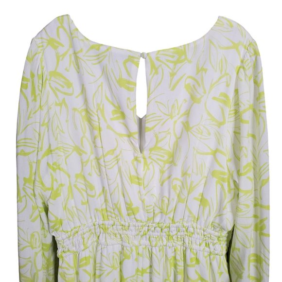 Torrid NWT Size 1X 14/16 Dress Gauze Ruffle Wide Waistband Pockets Pullover - Picture 9 of 14